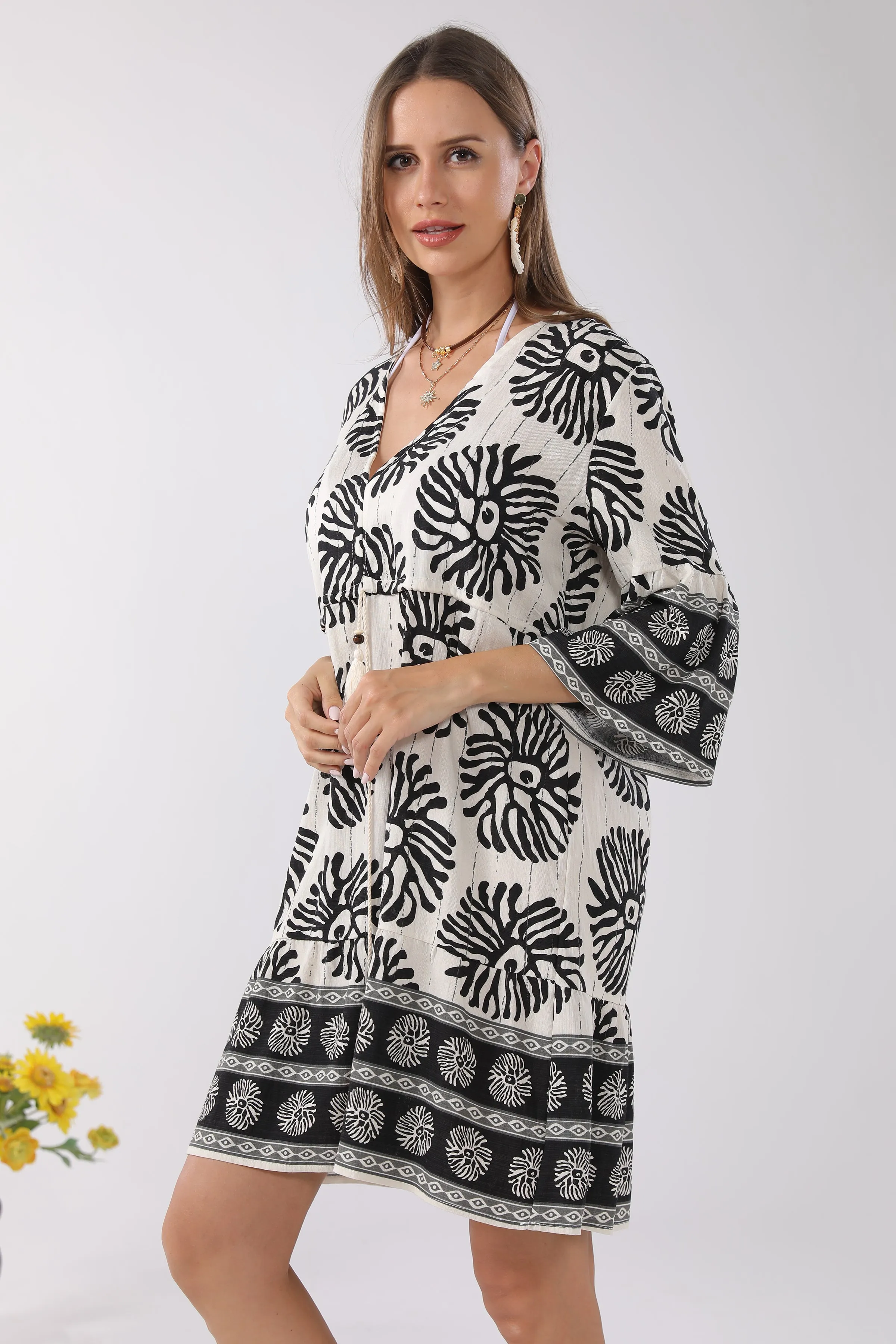 Boho Mini Dress