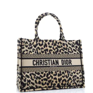 Book Tote Mizza Embroidered Canvas Medium