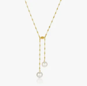 Butter Mint Pearl Necklace