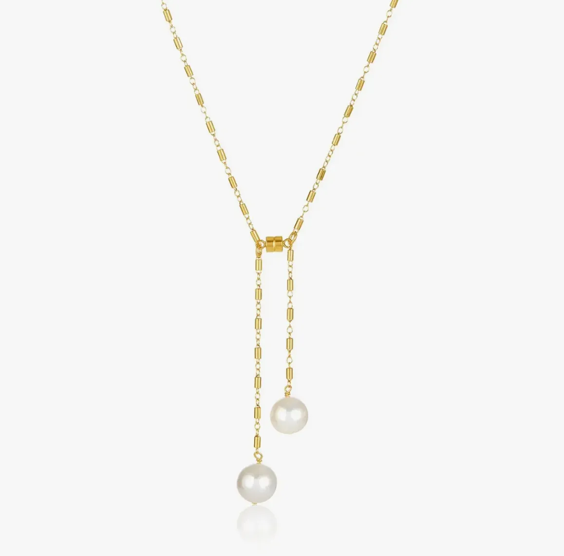 Butter Mint Pearl Necklace