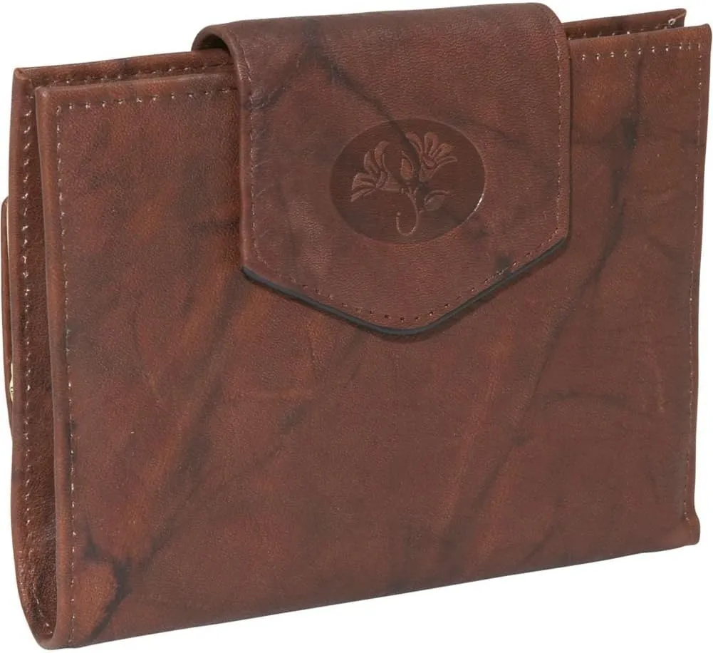 Buxton Heiress Cardex Wallet, Mahogany, One Size