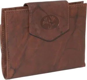 Buxton Heiress Cardex Wallet, Mahogany, One Size