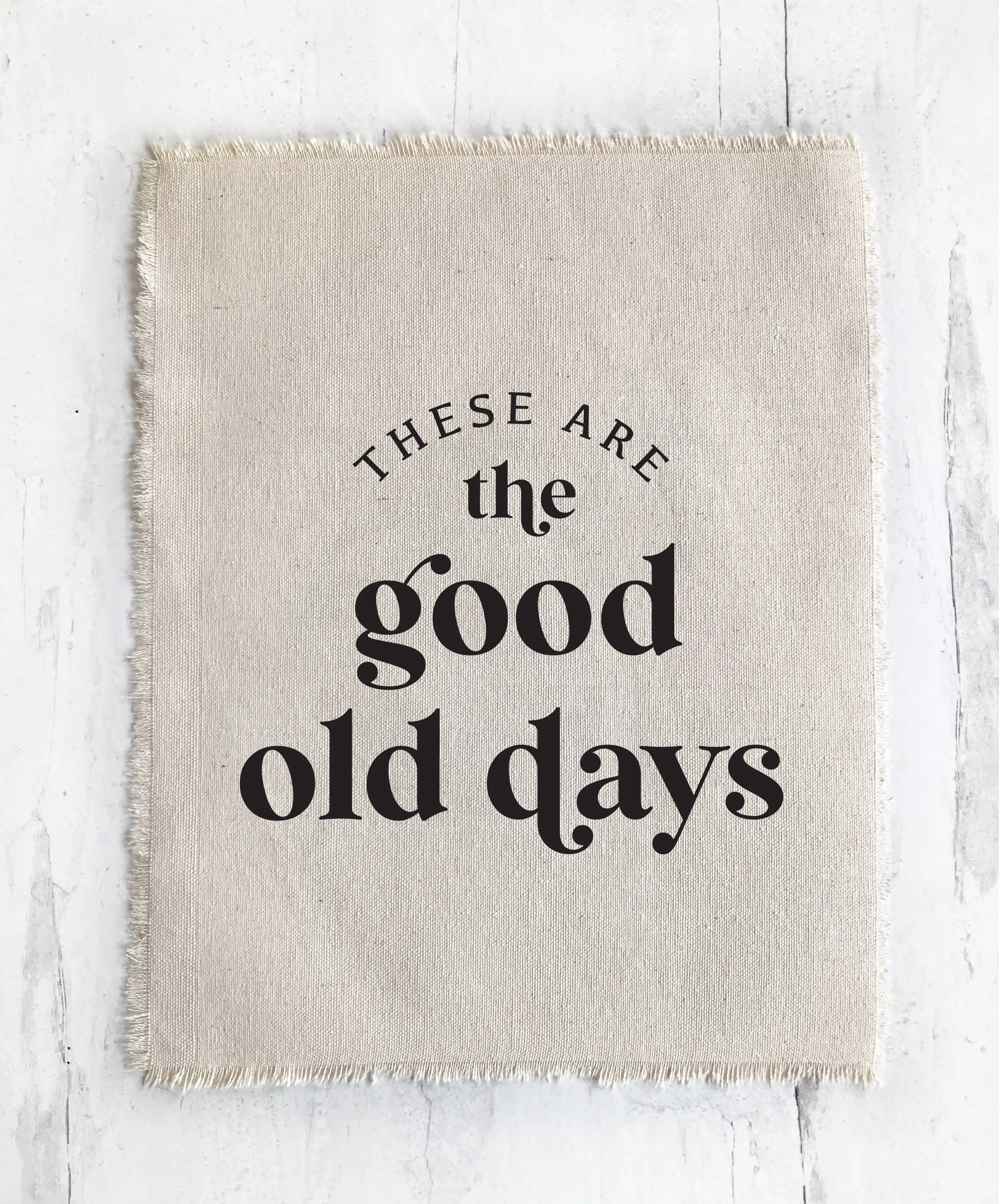 Canvas Print Good Old Days