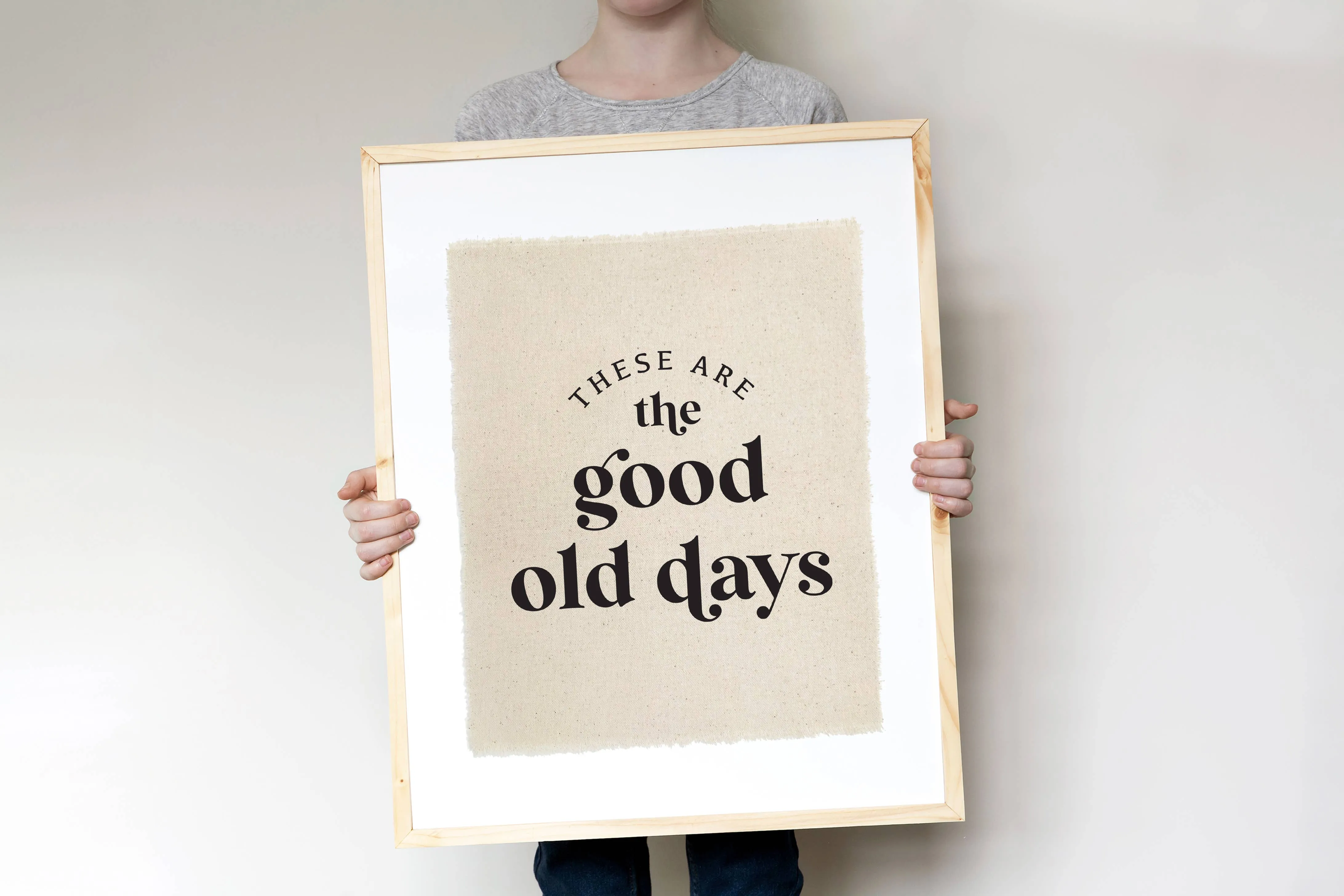 Canvas Print Good Old Days