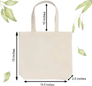 Canvas Tote Bags Bulk Cloth Gift Bags Reusable Grocery Bags DIY Shopping Cloth Bags Blank