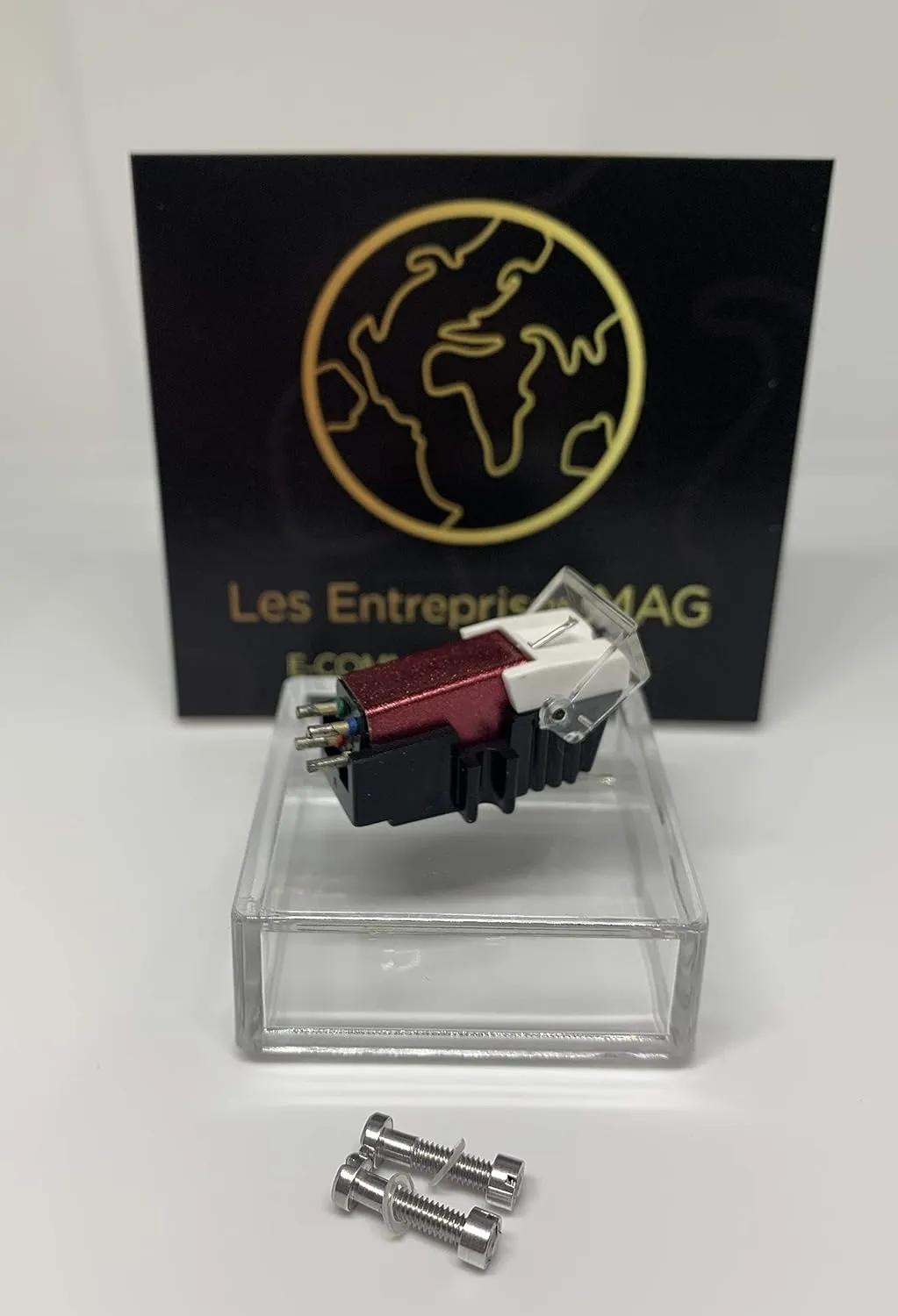 Cartridge   Diamond Stylus for Omnitronic DD5220L, BD1390, DD2550, DD2520 Red