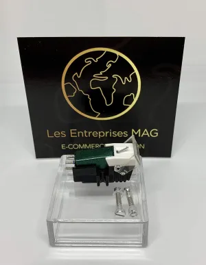 Cartridge   Diamond stylus for RELOOP RP 2000M, RP 1000M, RP 4000M Forest Green