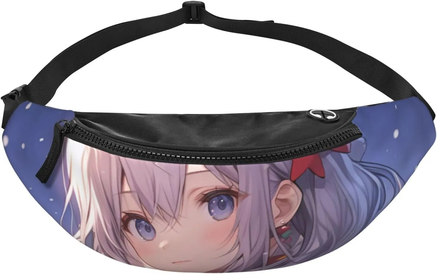 Casual Christmas Tree (2) Printed Fanny Pack,Crossbody Fanny packs for women Men Waist Bag for Running Travel