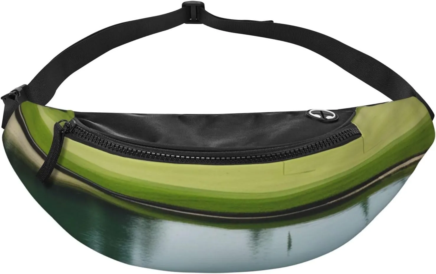 Casual Golf Course Lawn Printed Fanny Pack,Crossbody Fanny packs for women Men Waist Bag for Running Travel