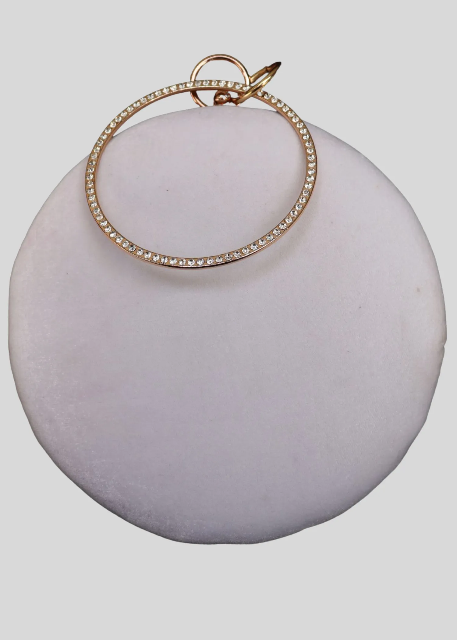 Chakra White Round Clutch