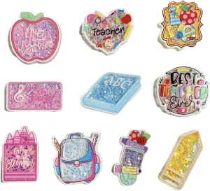 Charms Compatible with Bogg Bag, Teacher Accessories for Bogg Bag,Charms Compatible with Simply Southern Totes