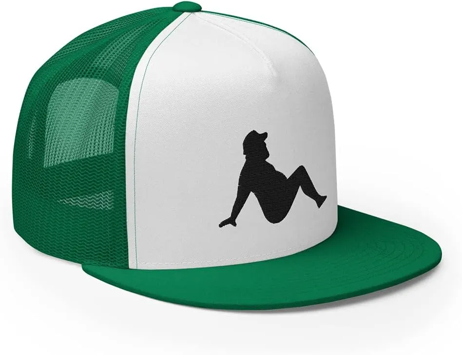 Chubby Fat Thick Guy Embroidered Trucker Hat Cap