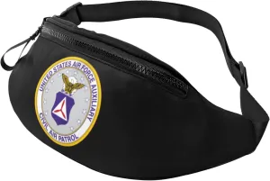 Civil Air Patrol Logo Men's and women's fanny packs, teen fashion fanny packs for travel, running, hiking
