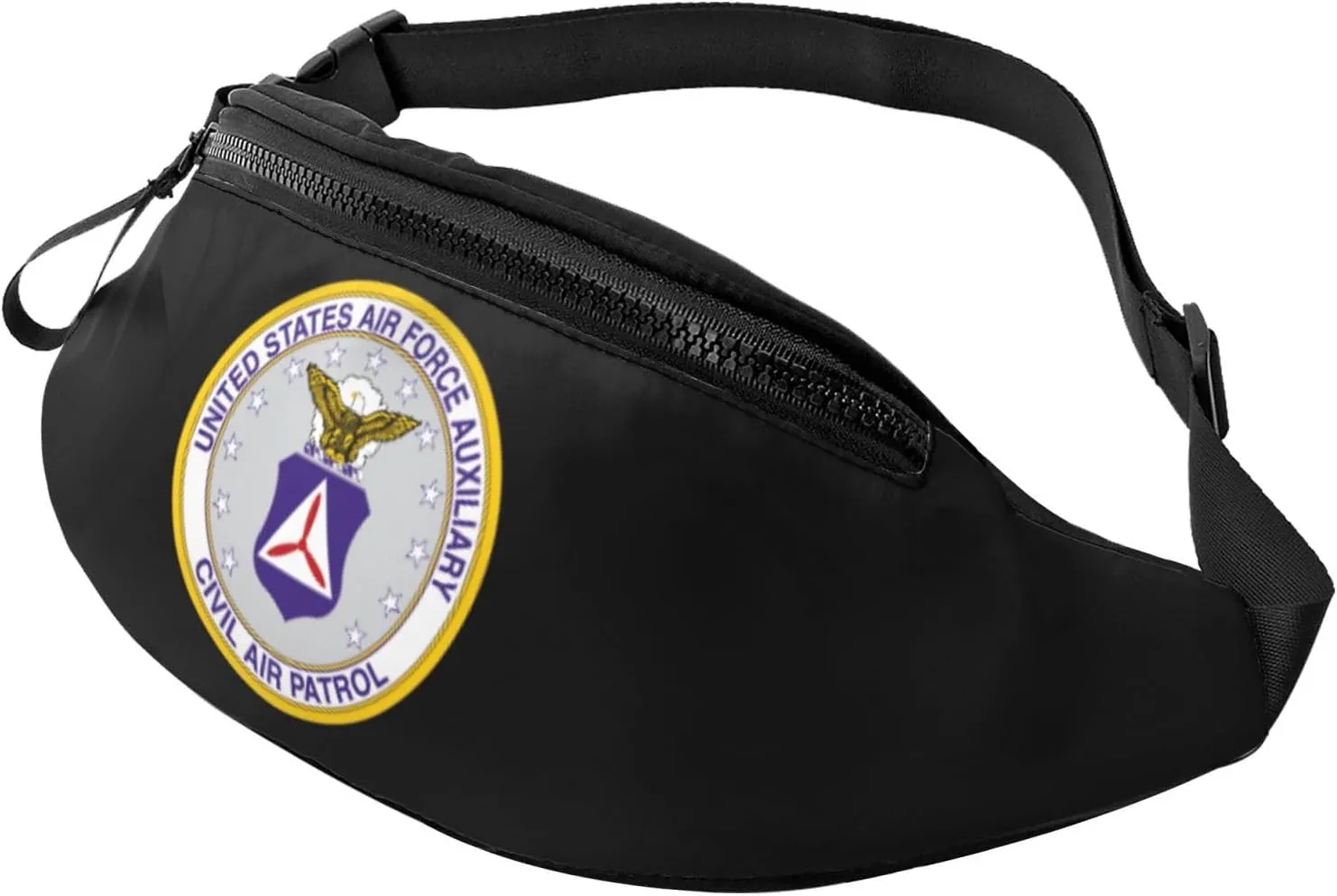 Civil Air Patrol Logo Men's and women's fanny packs, teen fashion fanny packs for travel, running, hiking