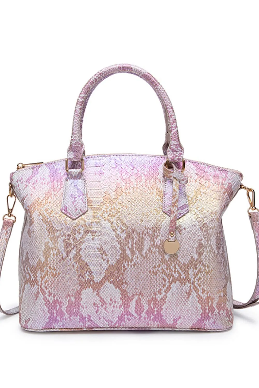 Clare’s Crocodile Embossed Tote
