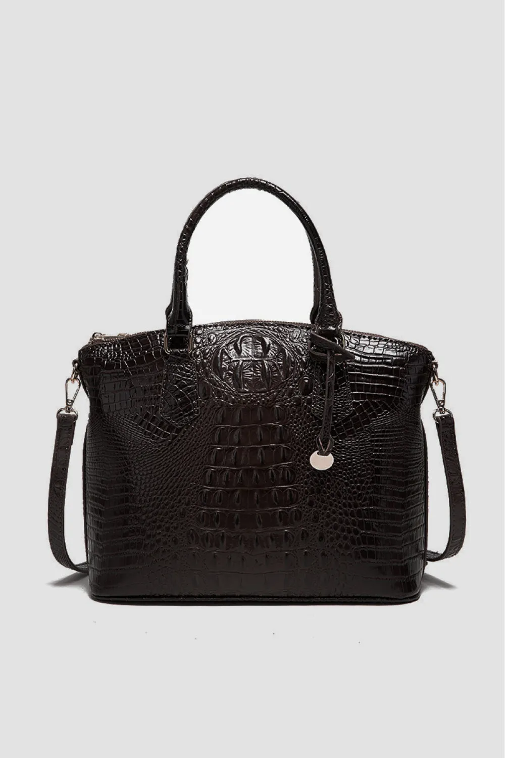 Clare’s Crocodile Embossed Tote