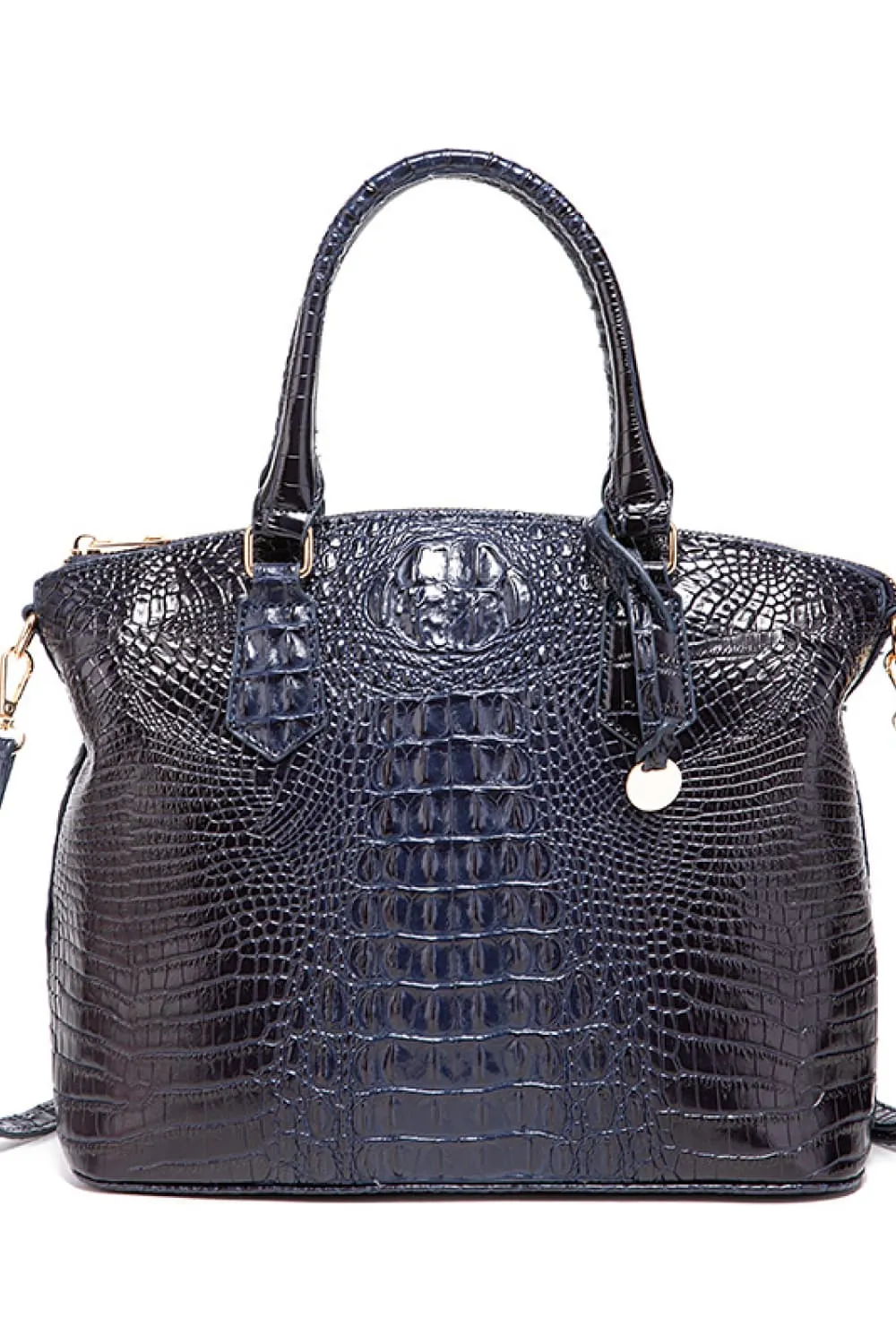 Clare’s Crocodile Embossed Tote