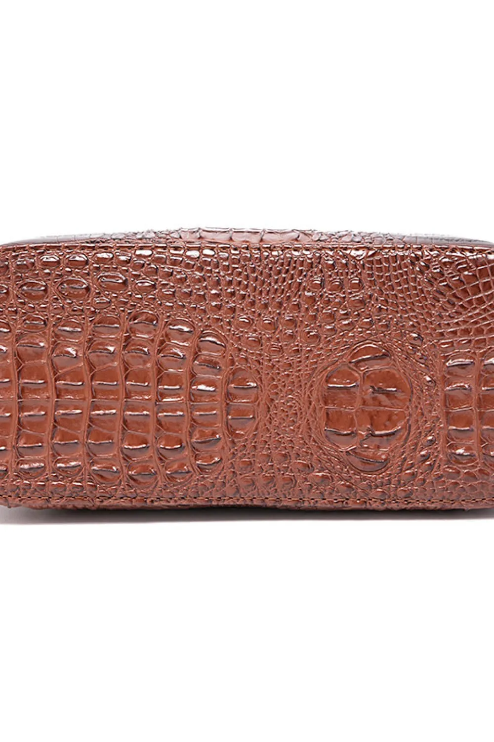 Clare’s Crocodile Embossed Tote