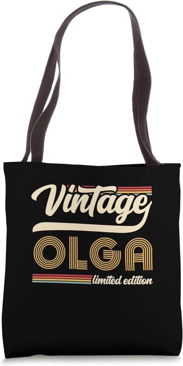 Classic Personalized Vintage Olga Limited edition women Tote Bag