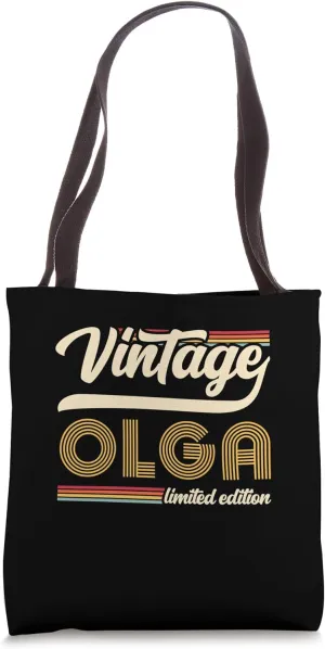 Classic Personalized Vintage Olga Limited edition women Tote Bag