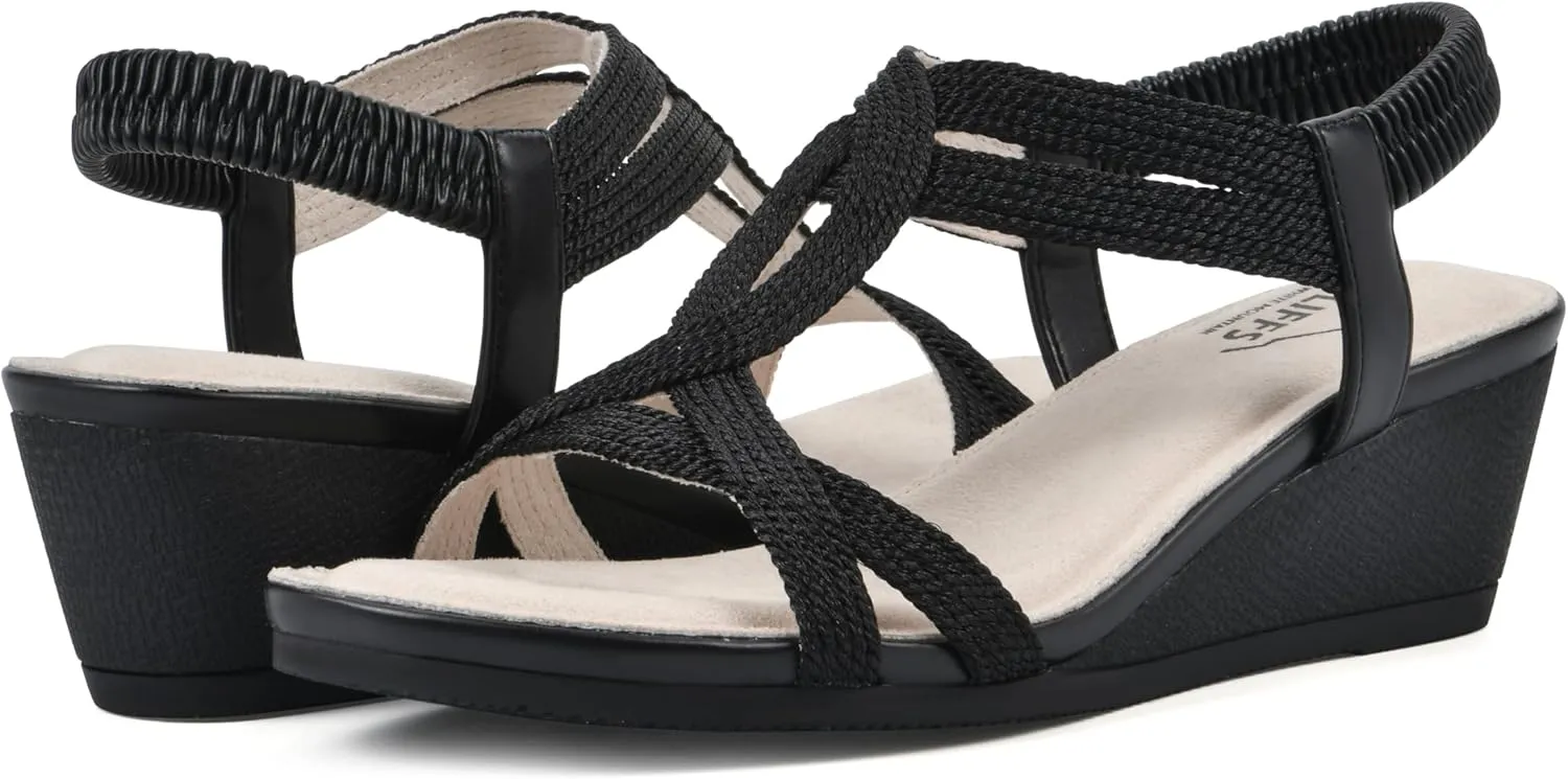 CLIFFS BY WHITE MOUNTAIN Women's Candelle Wedge Sandal