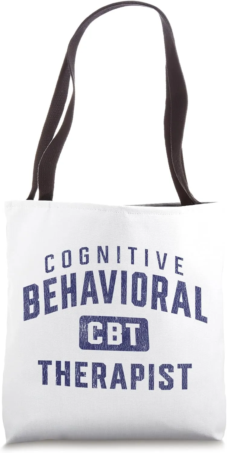 Cognitive Behavioral Therapy CBT Therapist Psychologist Tote Bag