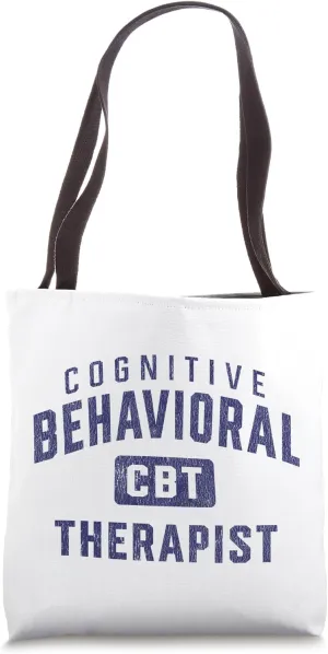 Cognitive Behavioral Therapy CBT Therapist Psychologist Tote Bag