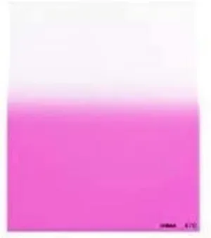 Cokin Square Graduated Flou Pink 1 - Hard (L670) 1-Stop for L (Z) Series Holder - 100mm X 150mm