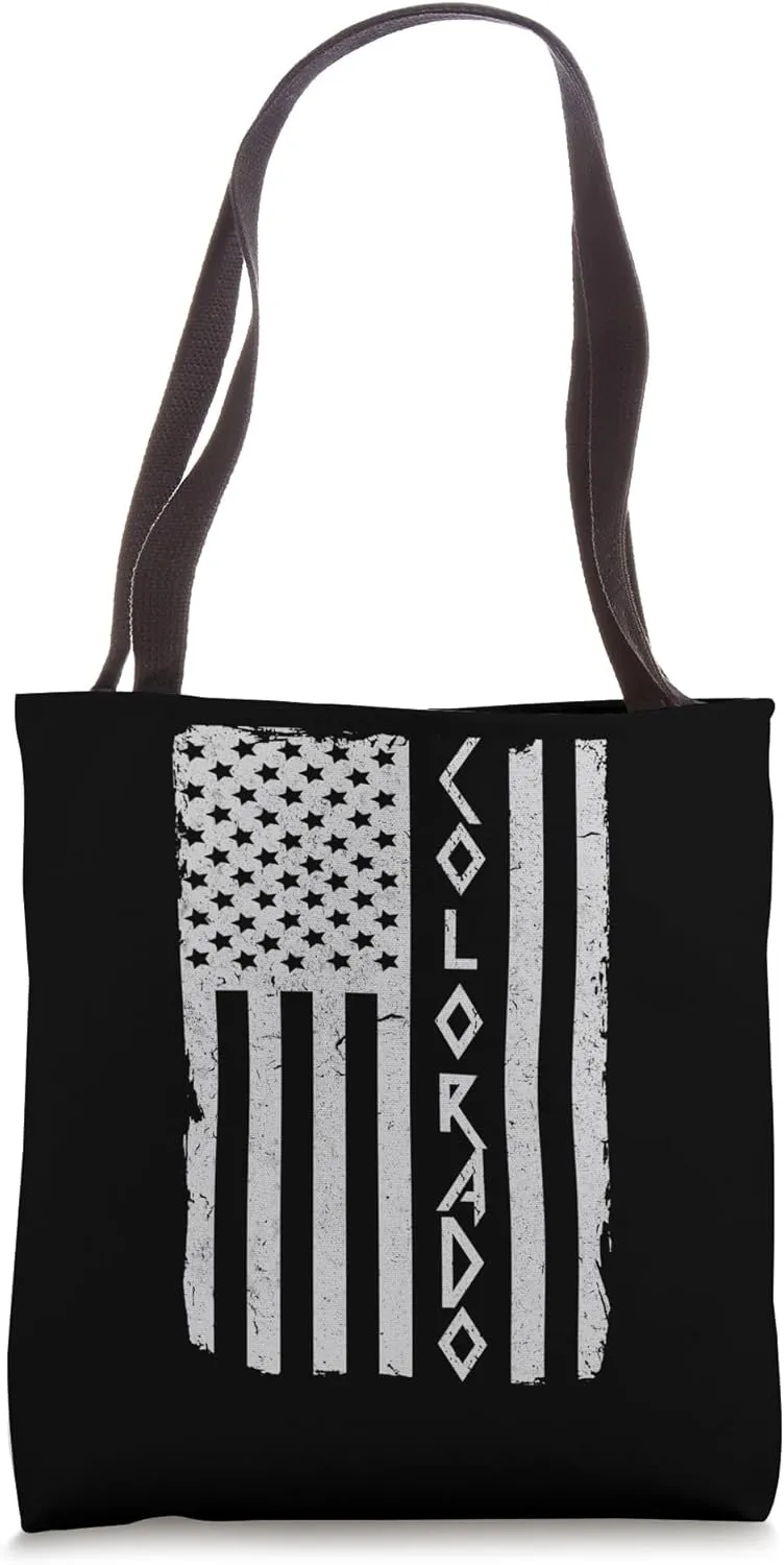 Colorado's Integral Stripe in the USA Narrative - Colorado Tote Bag