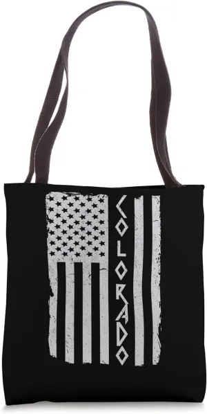 Colorado's Integral Stripe in the USA Narrative - Colorado Tote Bag