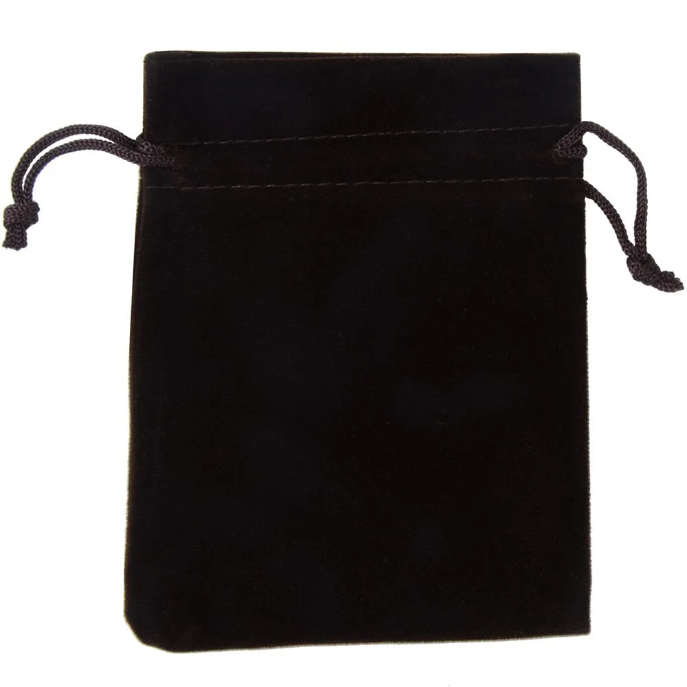 Colorful Velvet Jewelry Bags (10pcs/Set)