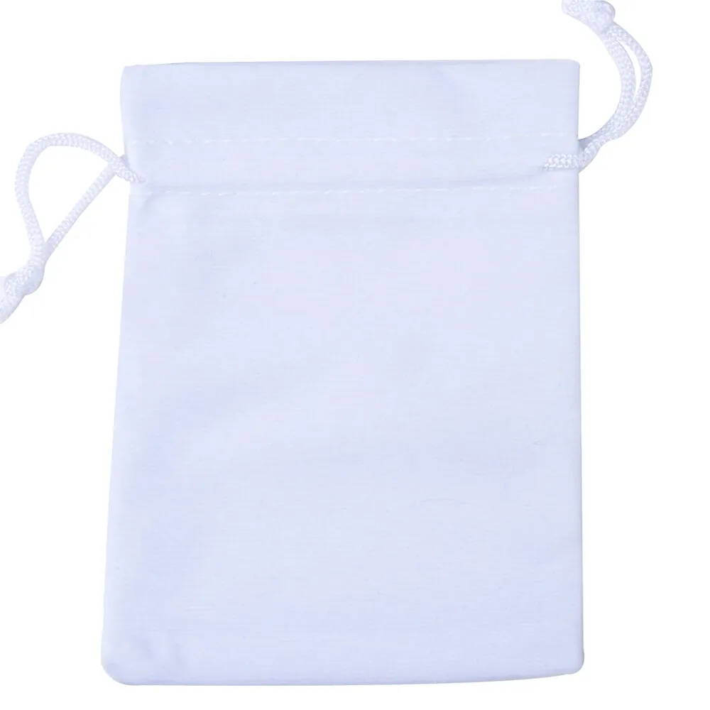 Colorful Velvet Jewelry Bags (10pcs/Set)