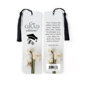 ConGRADulations Tasseled Bookmark – Jeremiah 29:11 Female