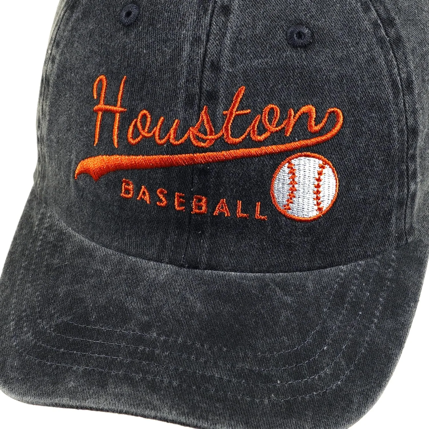 Cotton Baseball Hat Adjustable City Embroidered Unisex Cap for Men Women