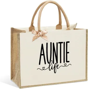 Crap Bag Healthy Boss Best ball mom Nana Auntie Mimi Granny Mamaw Mama Gifts Burlap reusable grocery bags for Women