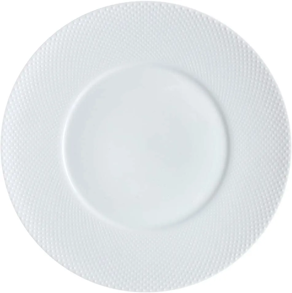 Crate & Barrel Tamiko Dinner Plate
