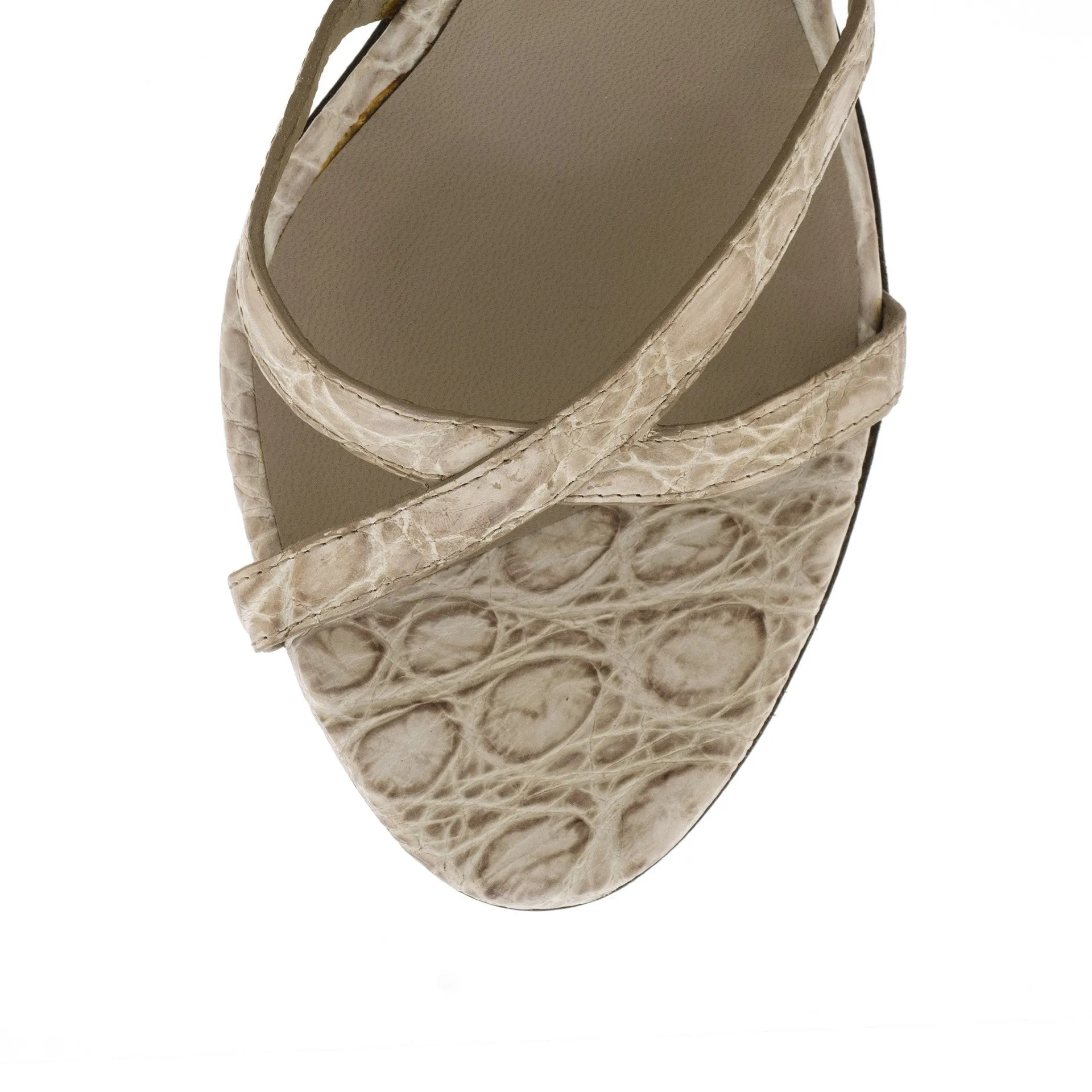 Crocodile Slingbacks
