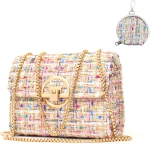 Crossbody Purses for Women Leather Small Cross Body Bags Cute Designer Handbags Chain Ladies Shoulder Bags Clutch