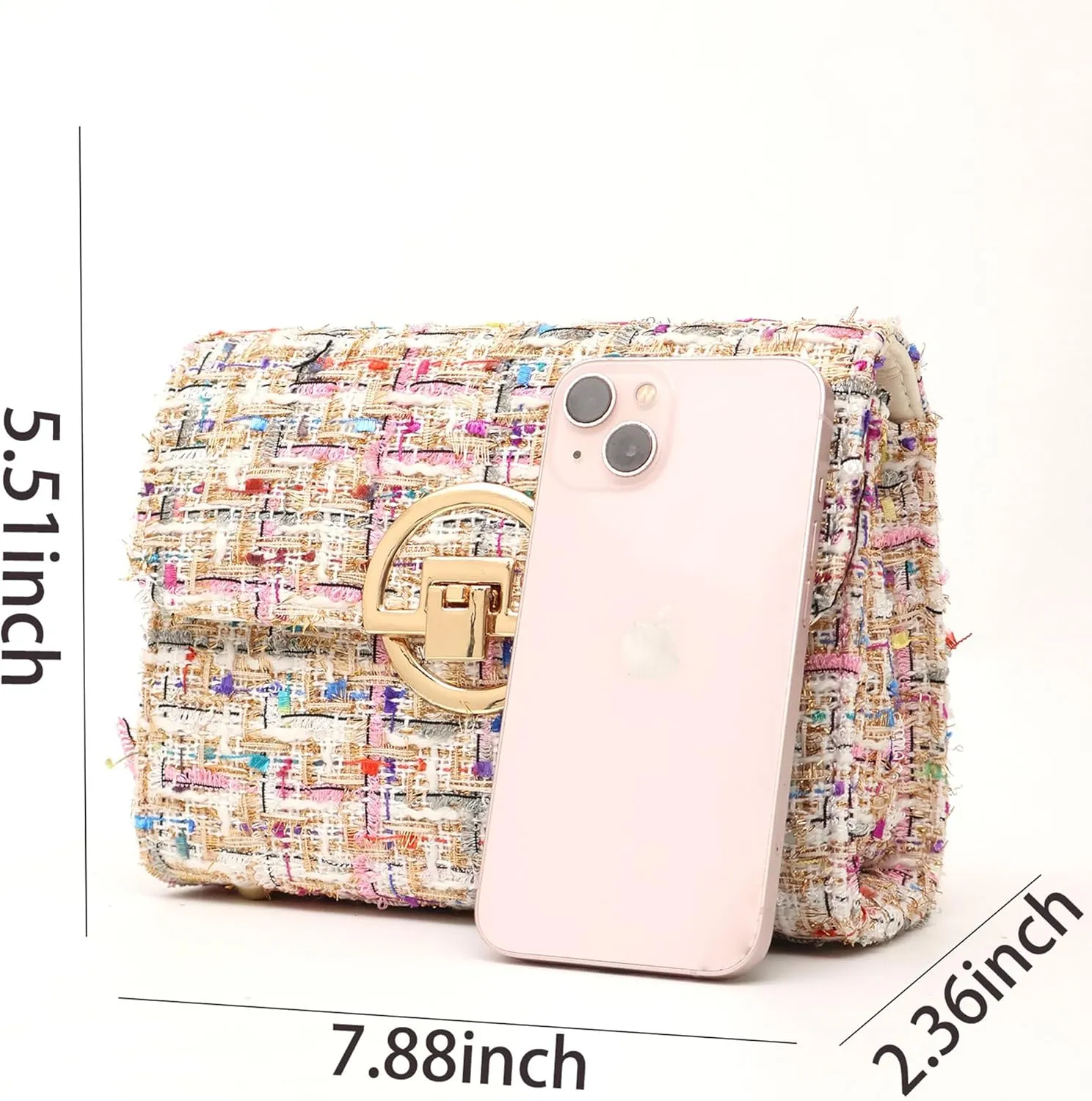 Crossbody Purses for Women Leather Small Cross Body Bags Cute Designer Handbags Chain Ladies Shoulder Bags Clutch