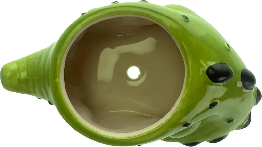 Cute Animal Shaped Planter Flower Pot Crocodile Shape Small Succulent pots with Drainage Ceramic Animal Planter, Indoor Plant Container Planter with Drainage Hole Home(Crocodile)