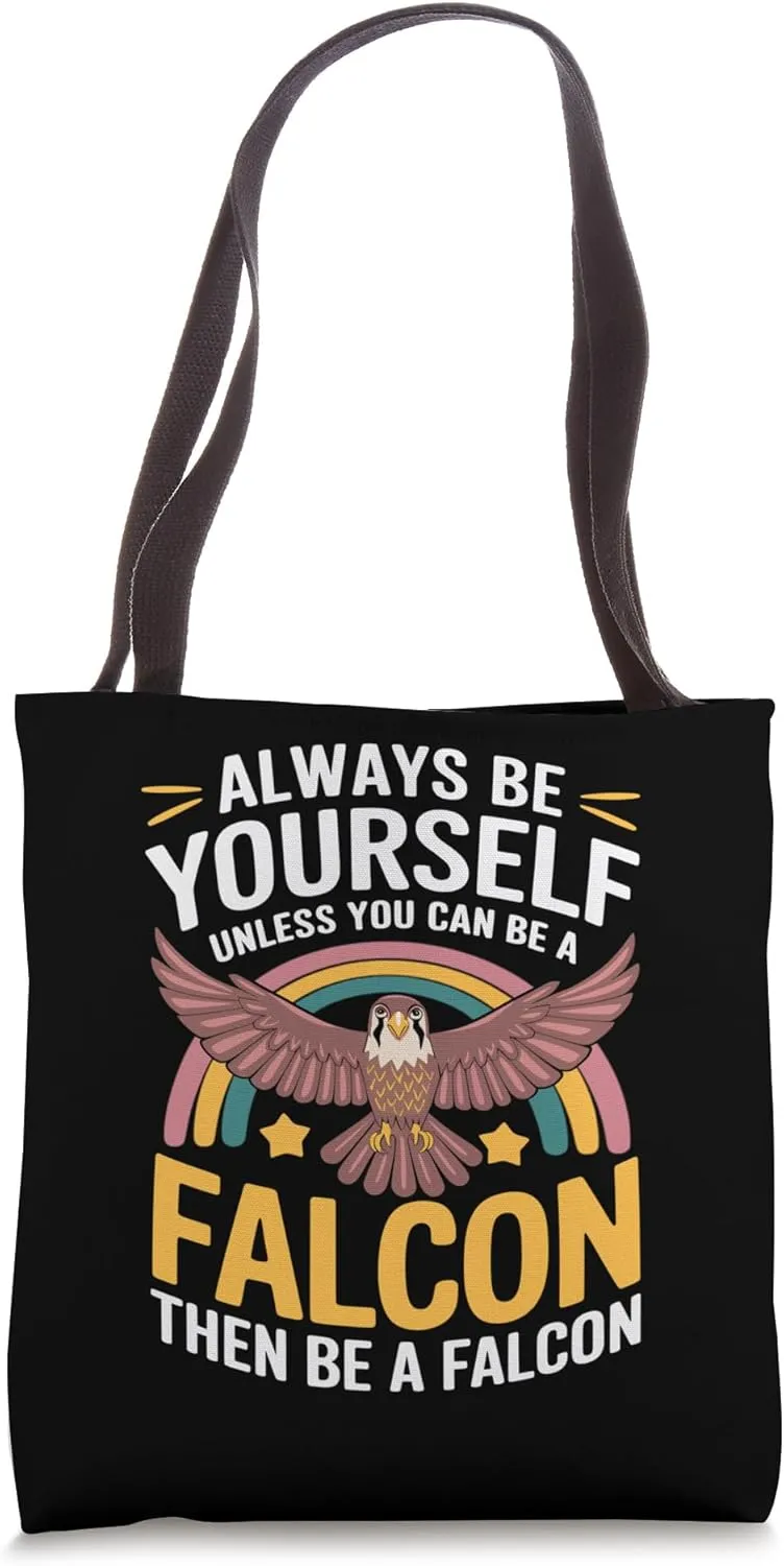 Cute Falcon Funny Saying Falcons Lovers Sarcastic Jokes Tote Bag