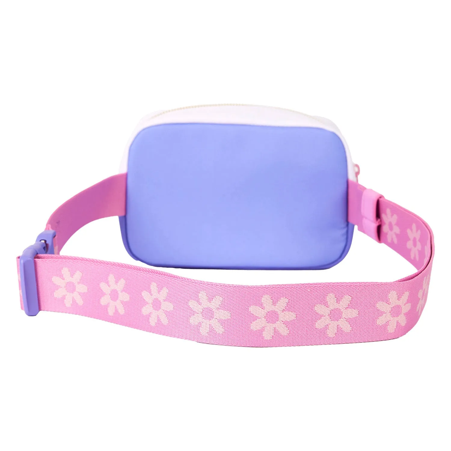 Daisy Duck 85th Anniversary Disney Loungefly Nylon Sling Crossbody Bag with Coin Bag