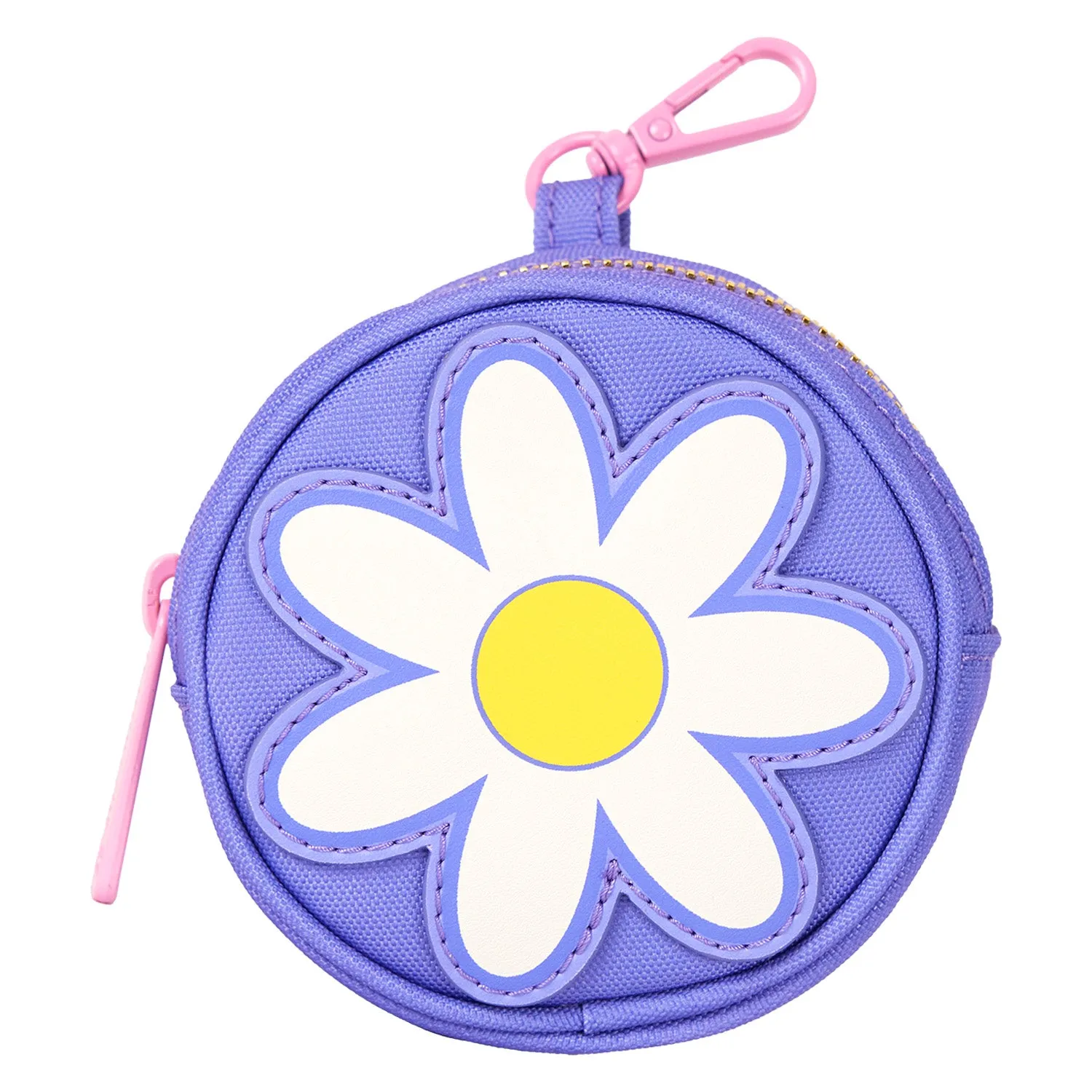 Daisy Duck 85th Anniversary Disney Loungefly Nylon Sling Crossbody Bag with Coin Bag