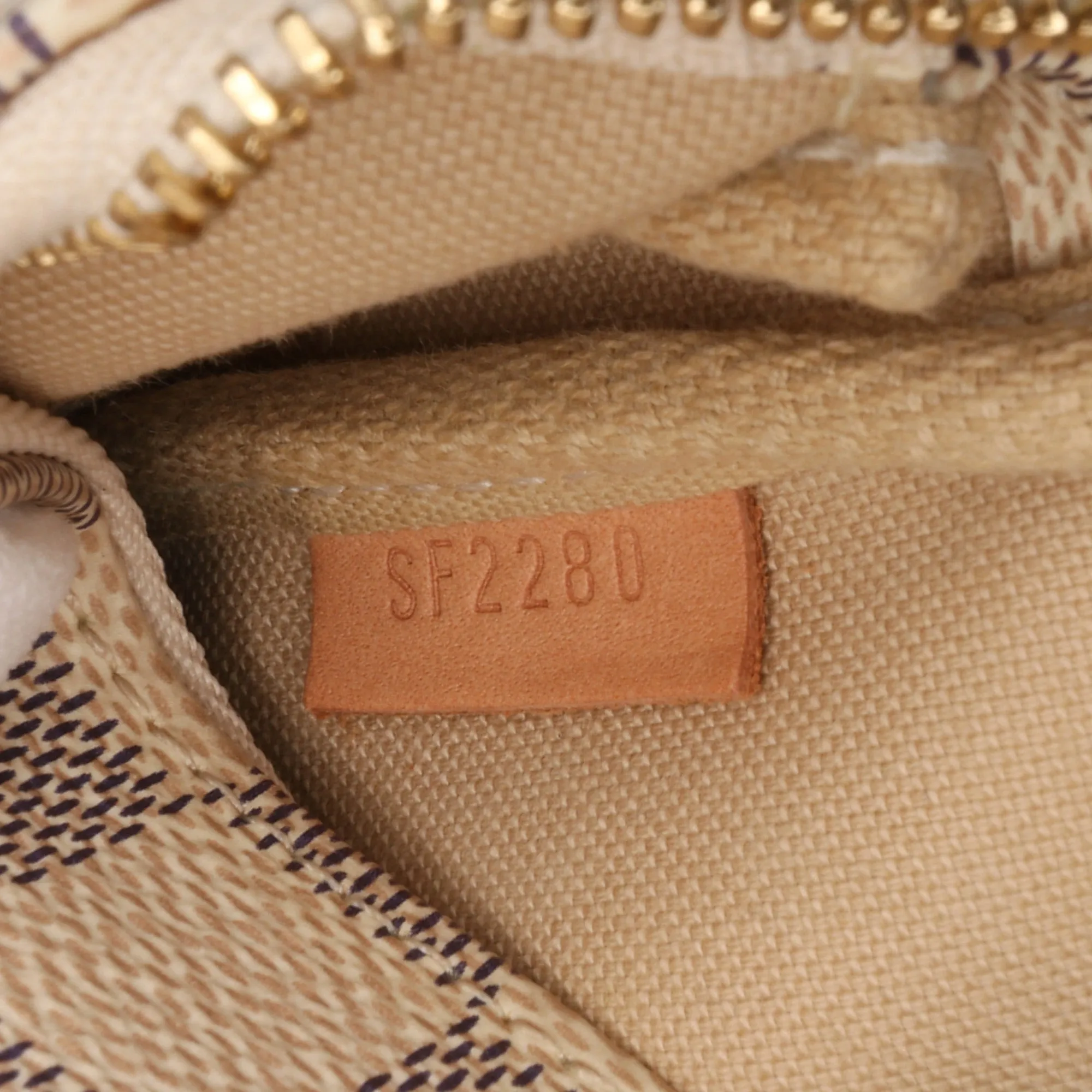 Damier Azur Mini Pochette Accessoires