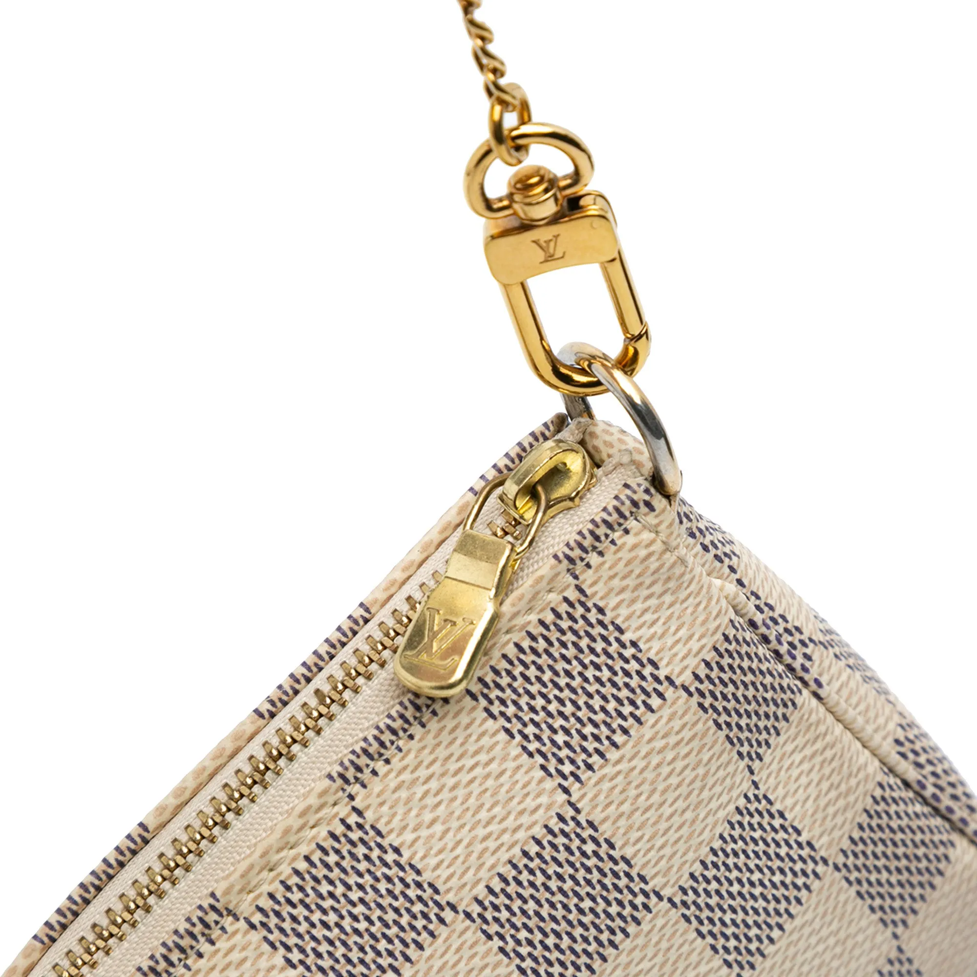 Damier Azur Mini Pochette Accessoires