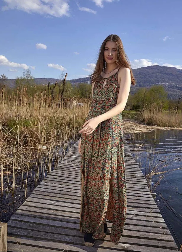 DECOLOTTE MAXI DRESS
