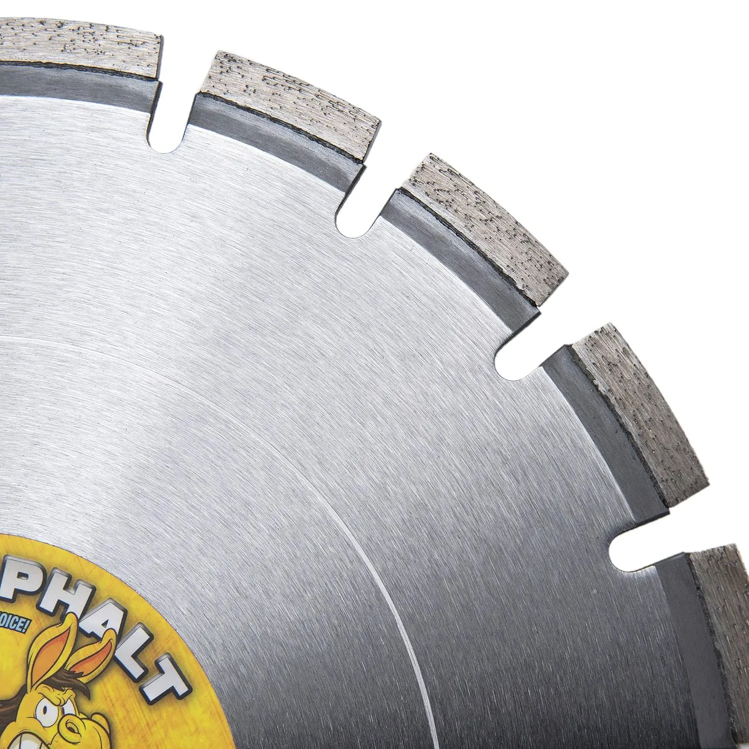 Delta Diamond Kick-Asphalt 14 Inch Diamond Blade, Segmented with Wedge Segments, Wet/Dry Cutting Asphalt, Green Concete, Masonry Block, and Similar Materials (14")