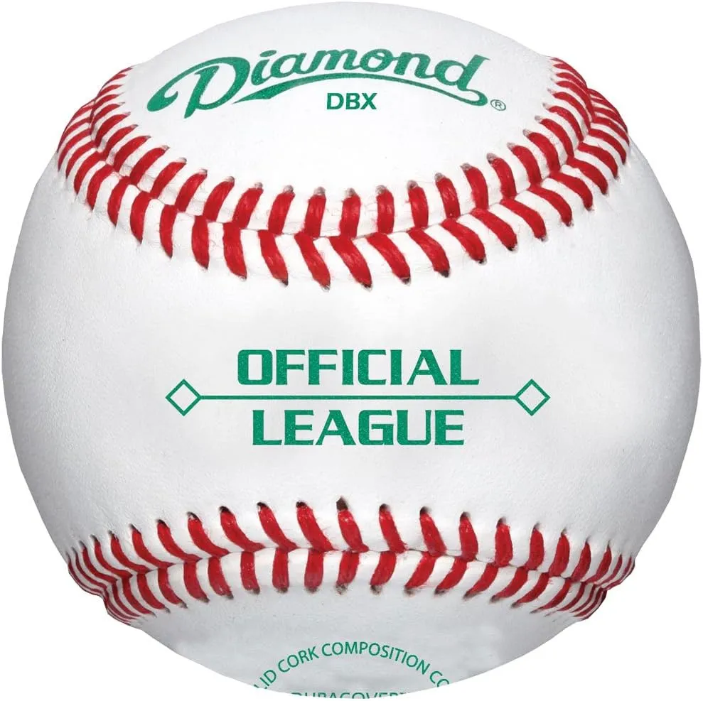 Diamond Official League Duracover DBX Baseballs (12 pack)