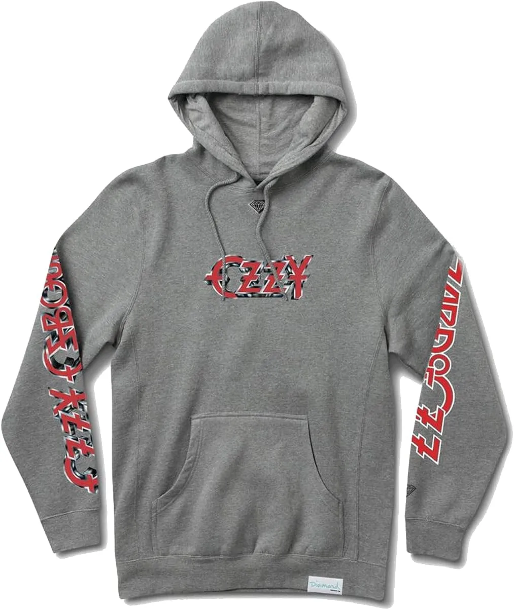 Diamond Supply Co. X Ozzy Hoody Blizzard of Ozz Pullover Black