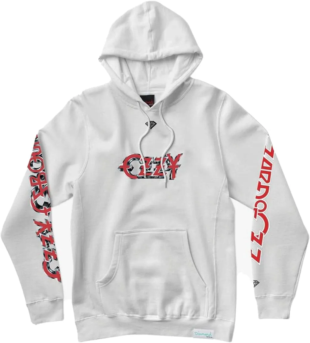 Diamond Supply Co. X Ozzy Hoody Blizzard of Ozz Pullover Black